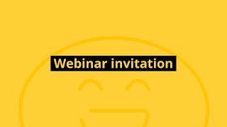 Webinar Invitation Video Template (Editable)