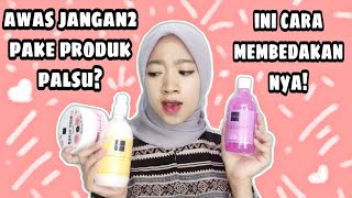 Cara bedakan scarllet whitening yang asli & palsu || Novah Safitri