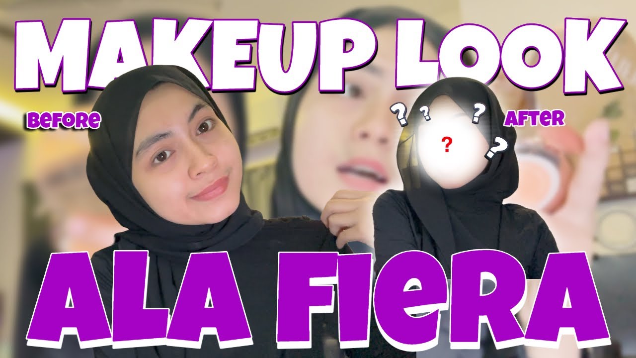 MAIN MAKEUP MAKEUP BERSEORANGAN!! FIENIQ TERPAKSA LDR ?!