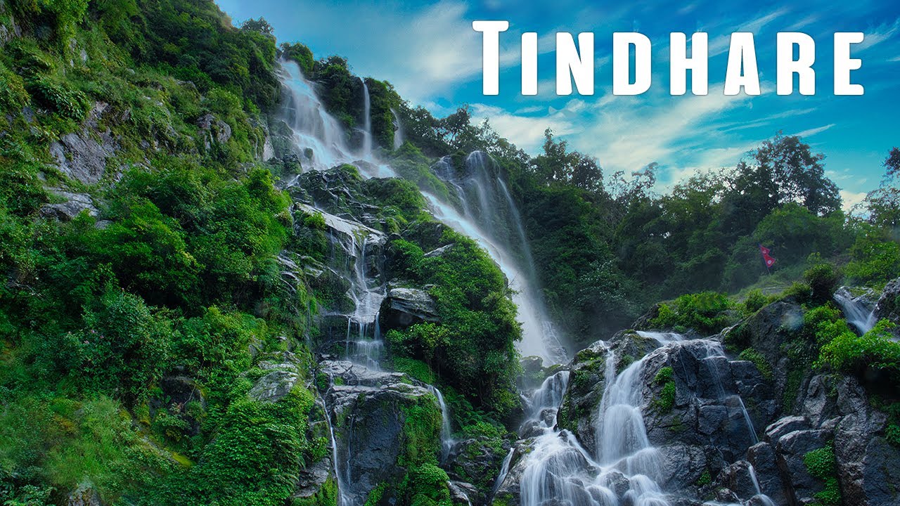 Tindhare Jharana Beautiful Waterfall in Nepal Travel Video YouTube