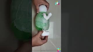 Make Santa Claus with Plastic Bottle diy craft