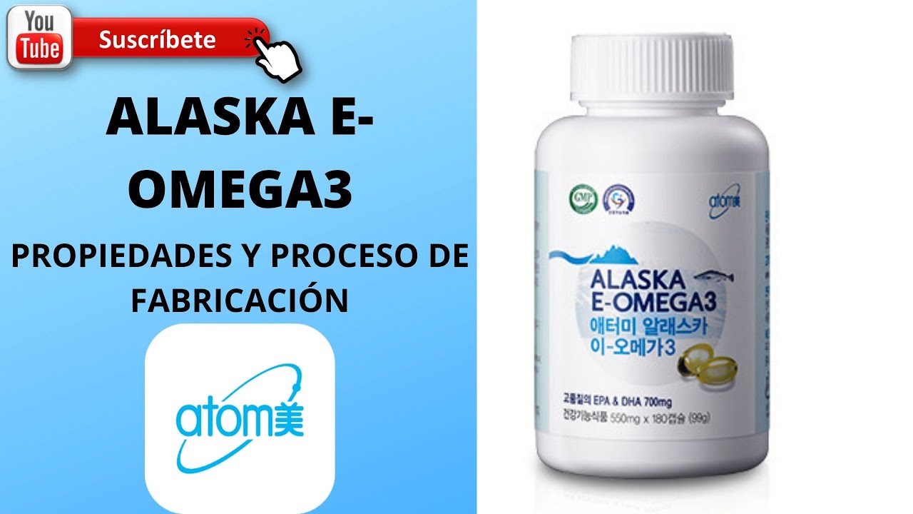 BENEFICIOS DEL OMEGA 3 ATOMY PROPIEDADES Y PROCESOS DE FABRICACIÓN DE