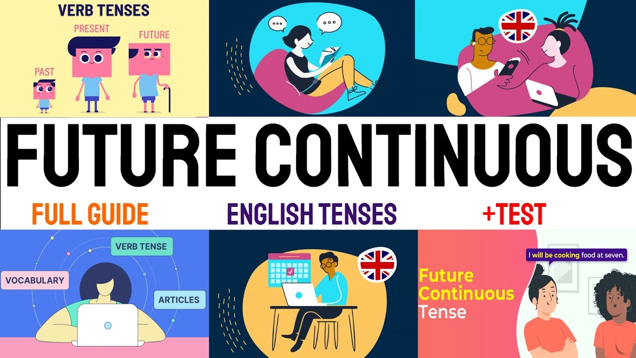 Mastering the Future Continuous Tense | Essential English Grammar(+TEST ...