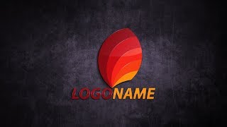 Logo Design Tutorial | Illustrator CC 2017 ( leaf )
