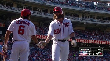 CLE@WSH: Ramos opens the scoring with an RBI single
