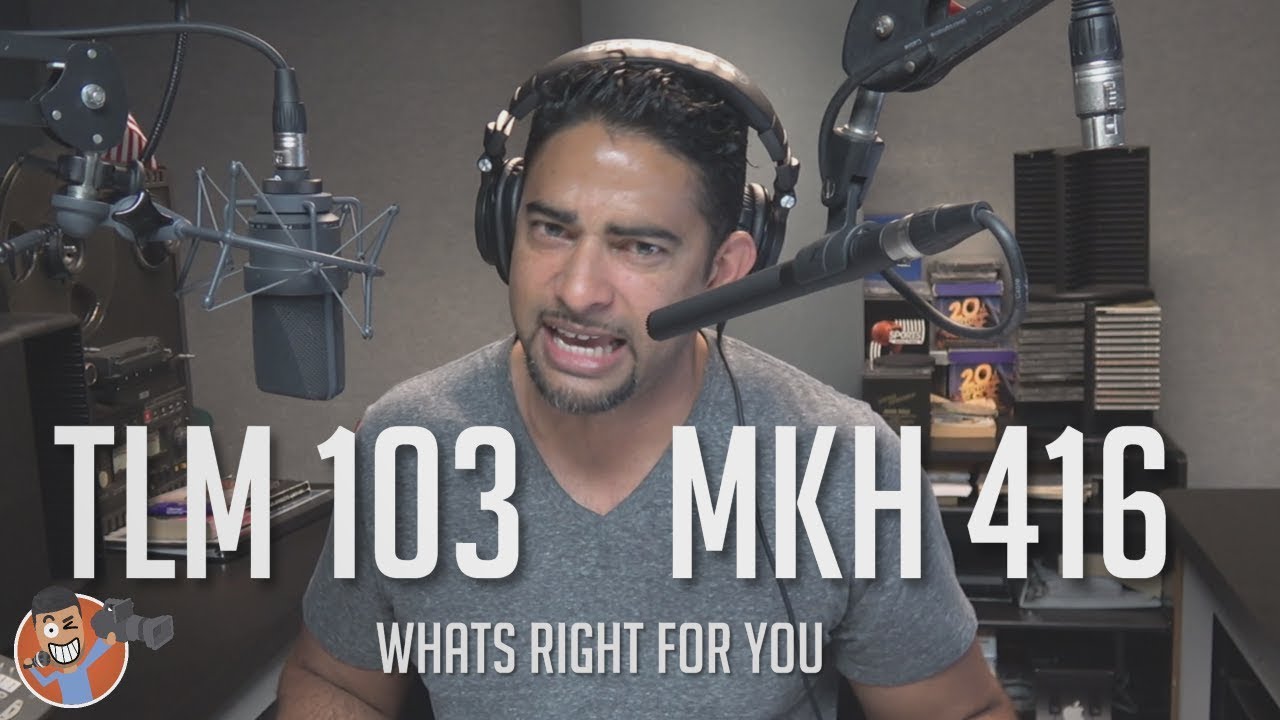 Vo Mic Showdown Sennheiser Mkh 416 Vs Neumann Tlm 103 Youtube