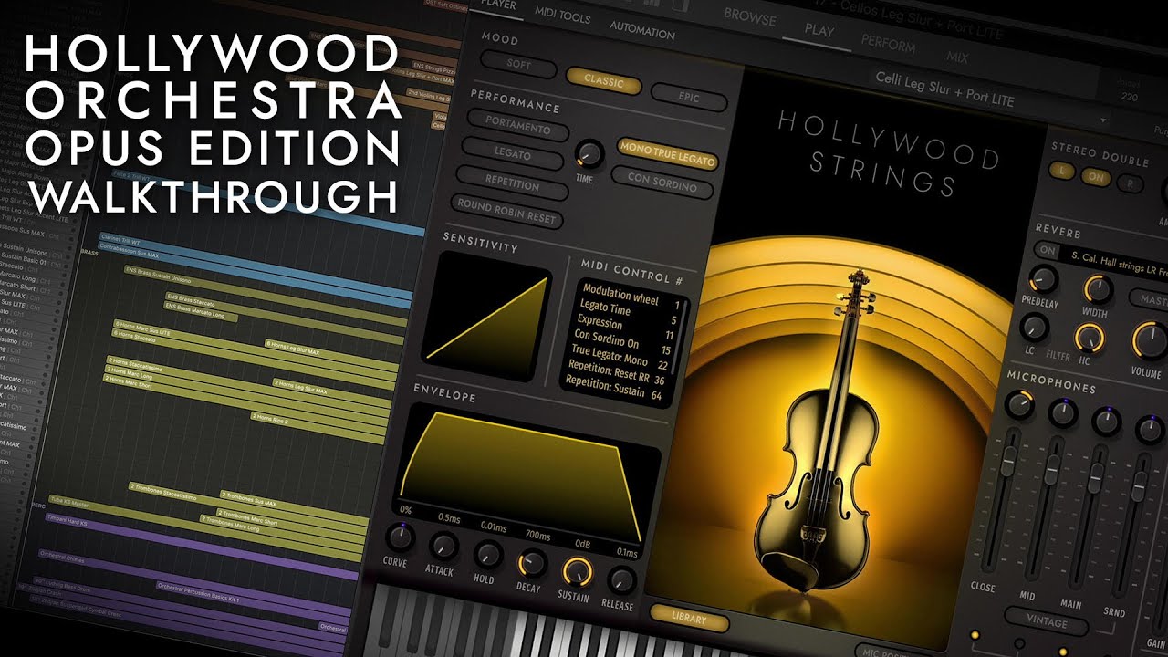 EastWest Hollywood Orchestra Opus Edition Walkthrough - YouTube