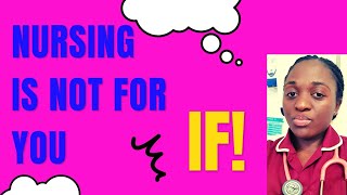 10 Signs That Nursing Is Not, For You | Protect Your Mental Health 💞