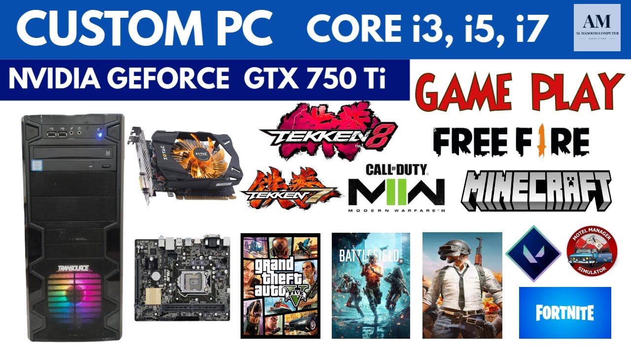 Custom PC ( Convertible ) , core i5 7th, 16gb RAM, Nvidia GeForce