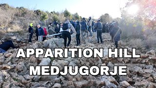 WOW ! BIG SURPRISE AT APPARITION HILL MEDJUGORJE!