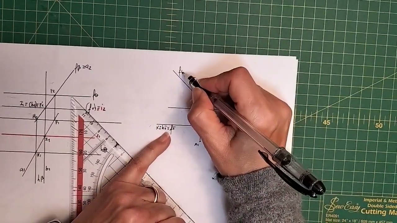 Interseção plano horizontal com outros