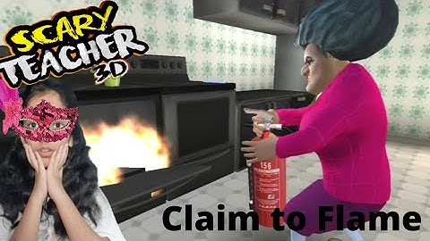 Scary Teacher 3D | New update chapter  - 4|Party Never Ends| Level  - 2|Claim to Flame|iOS android