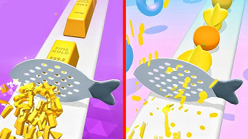 Perfect Slices Game! Very relaxing ASMR slicing video