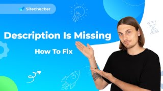 How to Fix Description is Missing