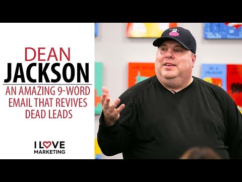 An Amazing 9 Word Email That Revives Dead Leads with Dean Jackson at Joe Polish's Genius Network