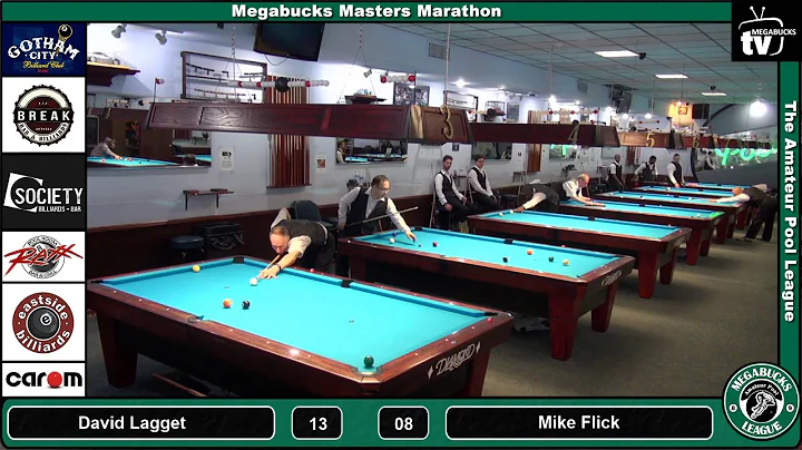 David Lagget vs. Mike Flick - The Megabucks Spring...