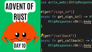 Advent of Rust - DAY10 - Authentication Part 2