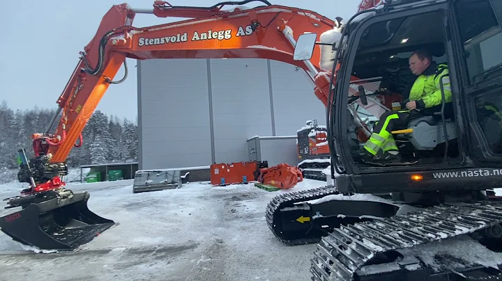 Kortreist maskin til Stensvold Anlegg AS
