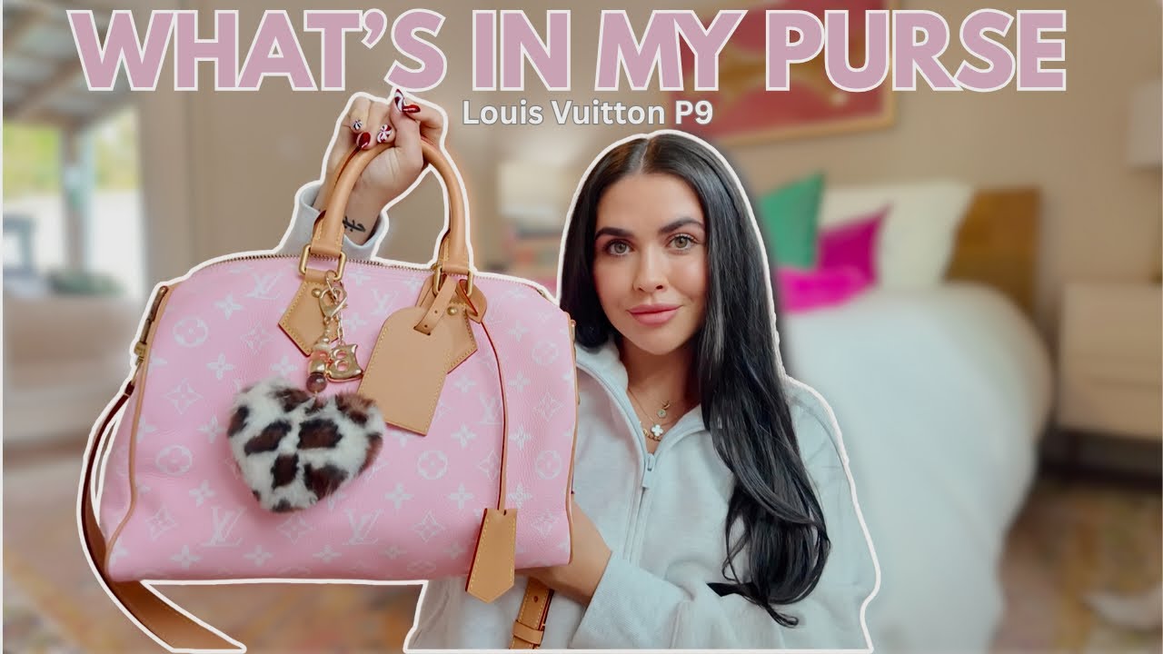 Что в моей сумочке 💓 *Редкая* Louis Vuitton P9 Speedy! 2026 🍬