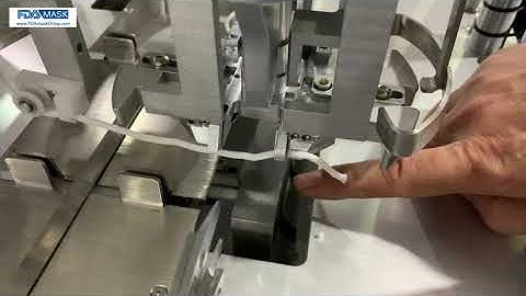 How to sovle the ear loop poor welding issue by adjust hte loose steel mold on mask welding machine