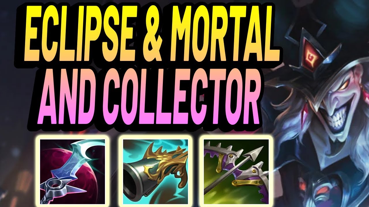 MAIN BUILD FOR SHACO JUNGLE S15 - ECLIPSE COLLECTOR AND MORTAL - YouTube