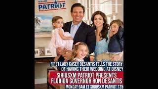 First Lady Casey DeSantis - Telling The Story Of Having Her Wedding At Disney