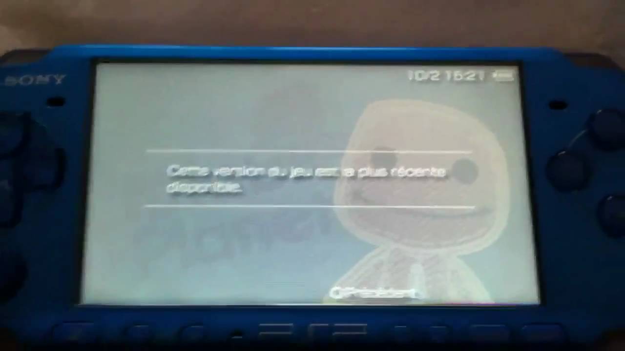Comment mettre un jeu PSP a jour - YouTube