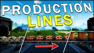 SETTING UP MY FIRST PRODUCTION LINES! - Satisfactory Gameplay #2