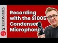 Who says great mics need to be expensive? Recording with the Studiospares S1005 Condenser Microphone