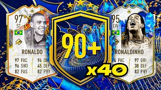 40x 90+ ICON PLAYER PICKS! 😨 FIFA 23 Ultimate Team