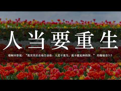 【睡前祷告】人当要重生20260912-主啊，我们靠着自己，确实无法进入你的国度，唯有悔改自己的罪，圣灵不断更新我们，接受基督的拯救，才能脱离旧人，成为新造的人。