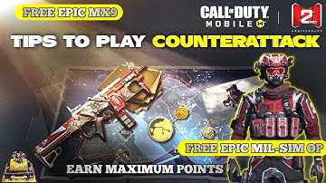 How To play Counterattack Event and Earn Free EPIC MX9 & MIL SIM OP