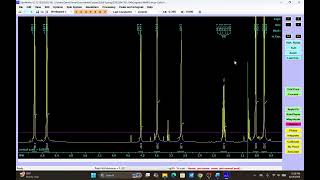 Processing NMR Spectrum with SpinWorks