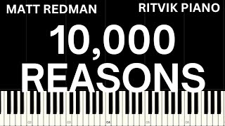 Video thumbnail of "10,000 Reasons-Matt Redman By Ritvik Paino"