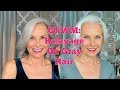 GRWM: Balayage On Gray Hair