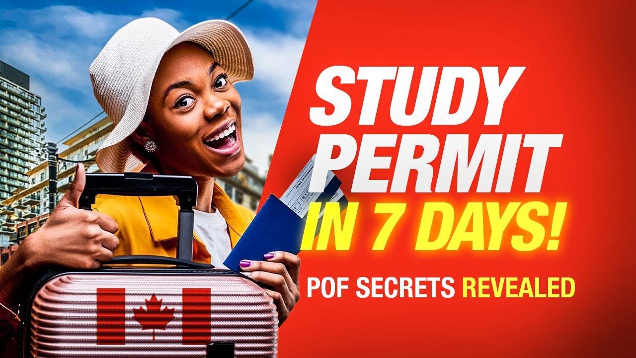 CANADA STUDY PERMIT APPROVED IN 7 DAYS! 💰 PROOF OF FUNDS HACK REVEALED