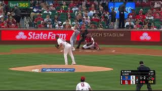 NYM@STL: Carson Benge singles in the second inning (2026)