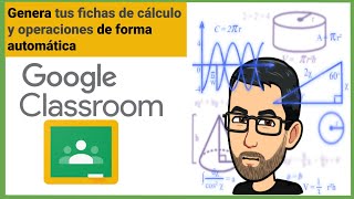 🟨 Herramientas para Google Classroom: Generador de operaciones matemáticas con Calculomates (2021) screenshot 5