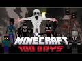 100 días con mods de terror en minecraft (es imposible)