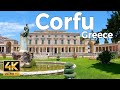 Corfu, Greece Walking Tour (4k Ultra HD 60fps) – With Captions