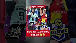 Bajema vs Mega😱😱#megawatihangestri#proliga#jakartapertaminaenduro#headshot#volleyball#reaction#video