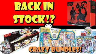 OLD, Awesome Pokémon TCG Products Just Came Back to Pokémon Center! Crazy Bundles (Pokemon TCG News)
