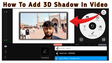 How to Add 3D Shadow in Video Background | Video me 3D Shadow Effect kaise lagaye 2025 Me 🤯