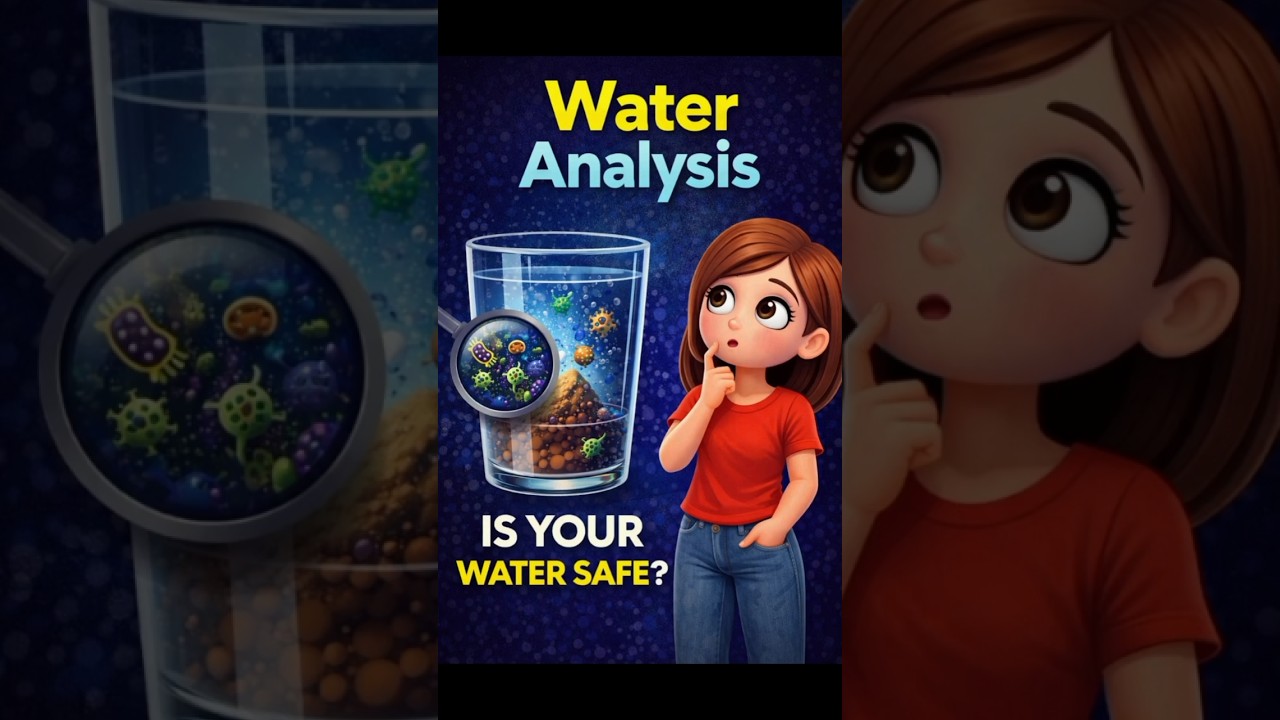 Water analysis. Water and waste Water engineering part-3. 