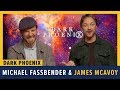 Michael Fassbender and James McAvoy Talk DARK PHOENIX