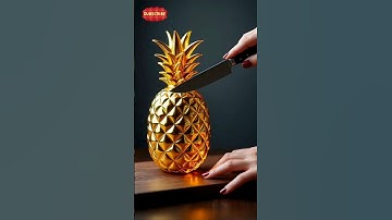 #aiasmr #asmr #asmrsounds #asmrfood #asmrvideo ASMR glass pineapple cutting #shorts #ai #relaxing