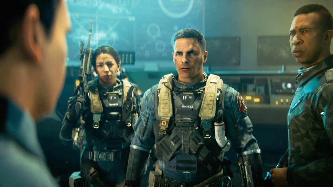 Callofduty IW new gameplay from PS4 новый геймплей калды с ПС4