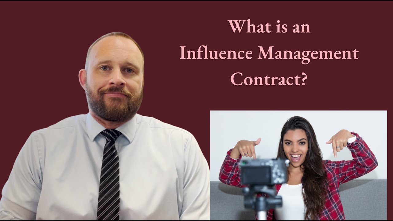 What is an Influencer Management Contract?
