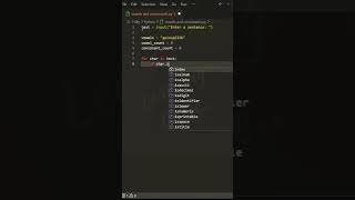 Python Program to count vowels and consonants in a sentence while ignoring spaces, numbers. #python