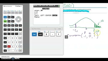 8.1.18 Use critical values to state final conclusion